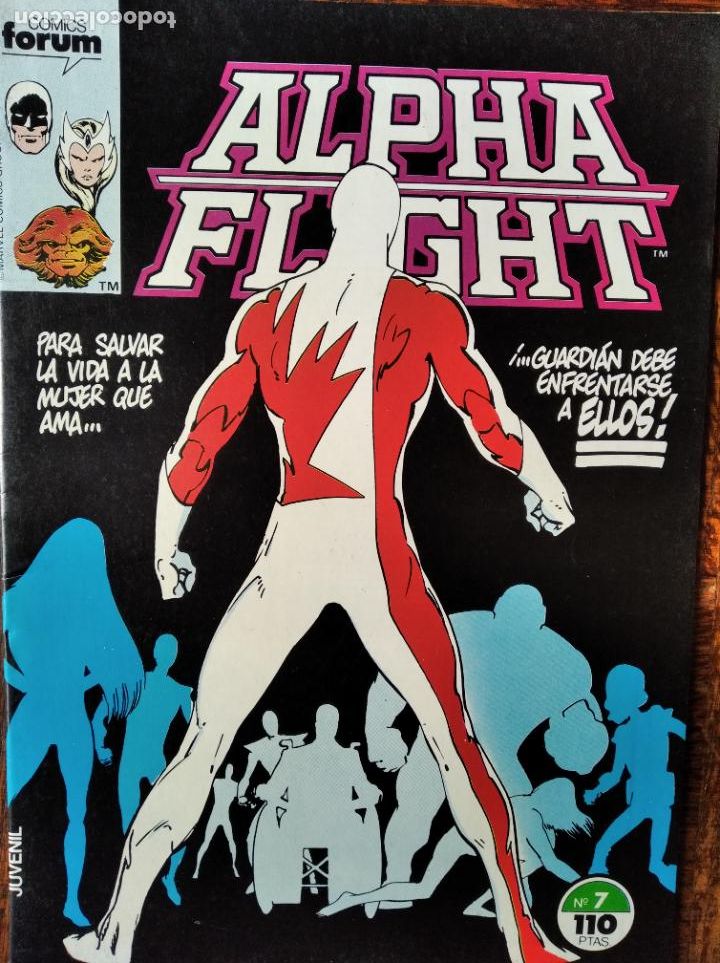 C&oacute;mics: ALPHA FLIGHT V.1 N&ordm; 7 - FORUM MARVEL. - Foto 1