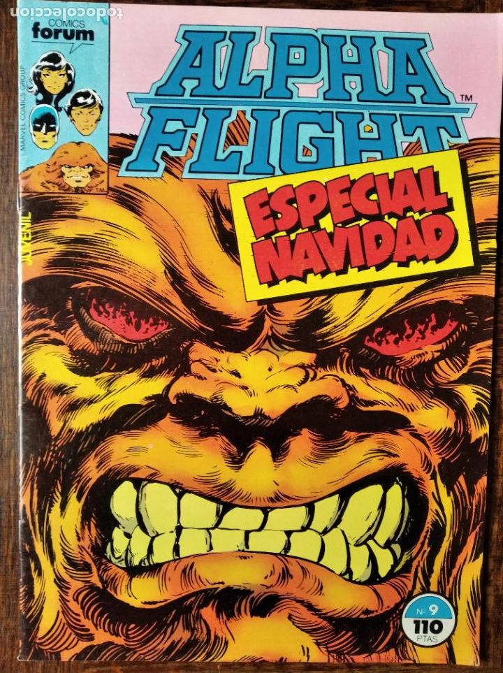 C&oacute;mics: ALPHA FLIGHT V.1 N&ordm; 9 - FORUM MARVEL. - Foto 1
