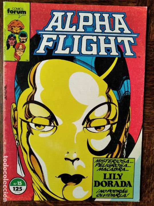 C&oacute;mics: ALPHA FLIGHT V.1 N&ordm; 15 - FORUM MARVEL. - Foto 1