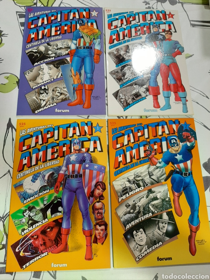 C&oacute;mics: Capit&aacute;n Am&eacute;rica Centinela de la libertad 4 prestigios - Foto 1