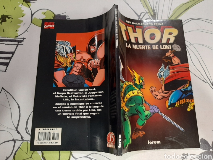 C&oacute;mics: Thor, La muerte de Loki - Foto 2