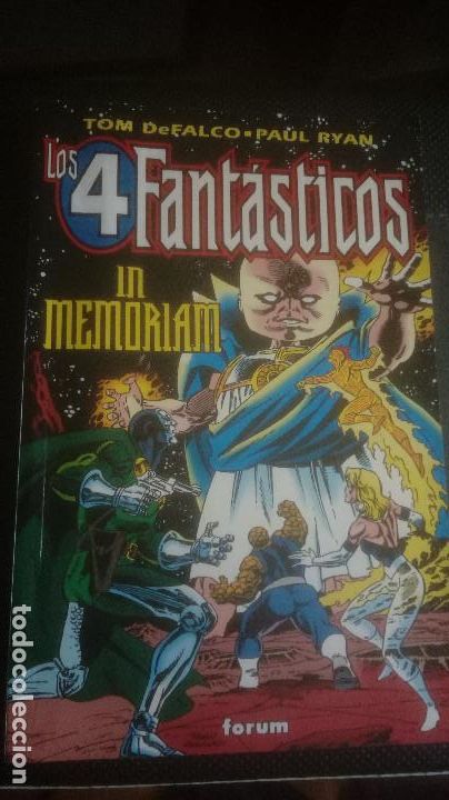 C&oacute;mics: LOS 4 FANTASTICOS. IN MEMORIAM - Foto 1
