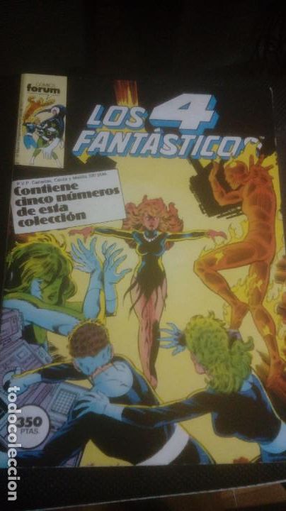 C&oacute;mics: LOS 4 FANTASTICOS. RETAPADO 56 al 60 - Foto 1