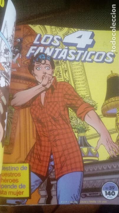C&oacute;mics: LOS 4 FANTASTICOS. RETAPADO 56 al 60 - Foto 8