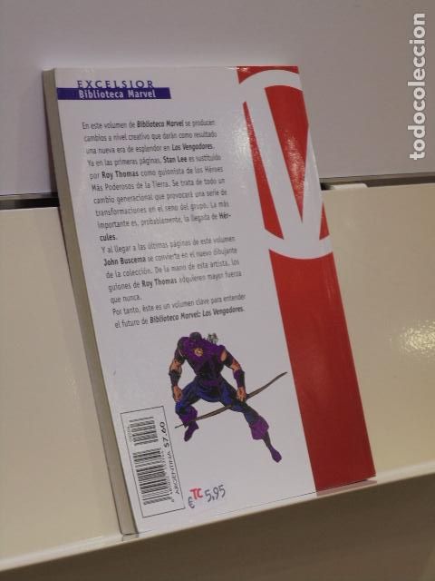 C&oacute;mics: BIBLIOTECA MARVEL EXCELSIOR LOS VENGADORES N&ordm; 6 - FORUM - Foto 2