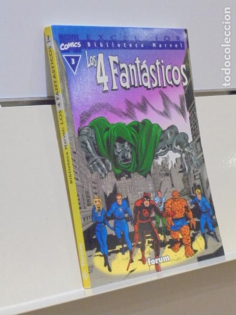 C&oacute;mics: BIBLIOTECA MARVEL EXCELSIOR LOS 4 FANTASTICOS N&ordm; 3 - FORUM - Foto 1