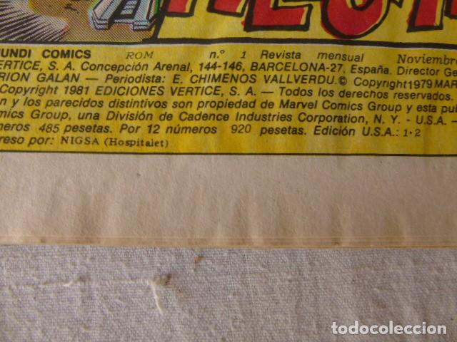 C&oacute;mics: ROM - VERTICE - SURCO - n&ordm; 1 - Foto 3