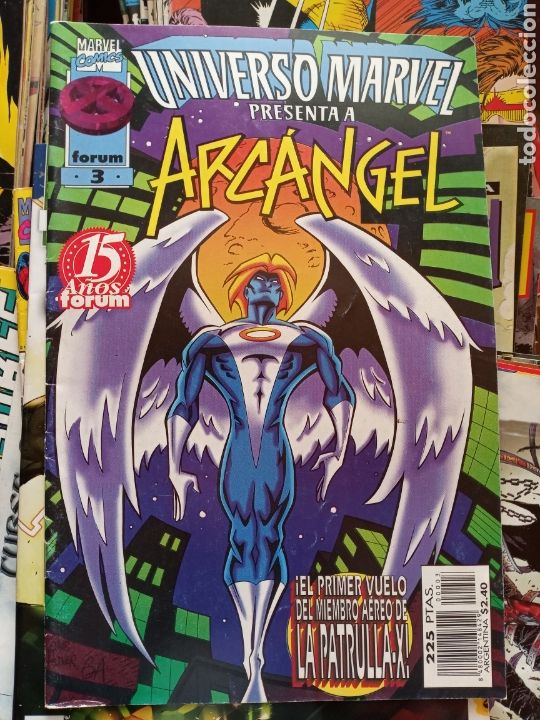 C&oacute;mics: Universo Marvel 3 presenta a Arc&aacute;ngel (R1) - Foto 1