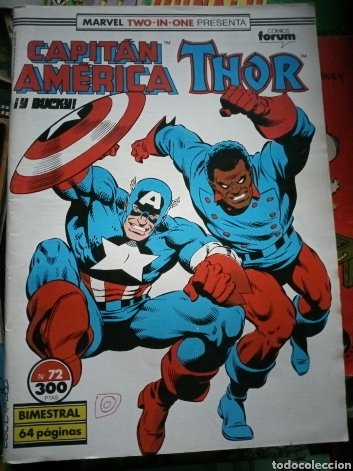 C&oacute;mics: Capit&aacute;n Am&eacute;rica Thor 72 Contiene p&oacute;ster cj69 - Foto 1