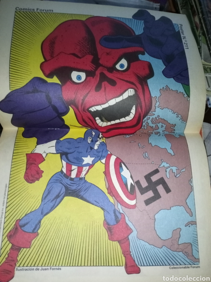 C&oacute;mics: Capit&aacute;n Am&eacute;rica Thor 71 Contiene p&oacute;ster cj69 - Foto 2