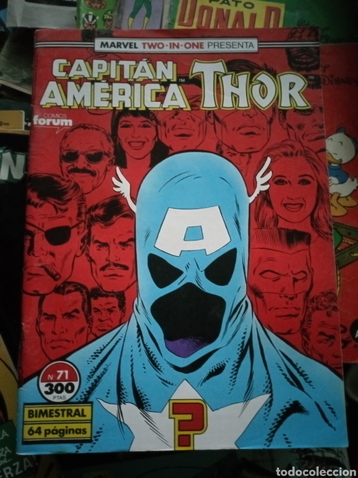 C&oacute;mics: Capit&aacute;n Am&eacute;rica Thor 71 Contiene p&oacute;ster cj69 - Foto 1