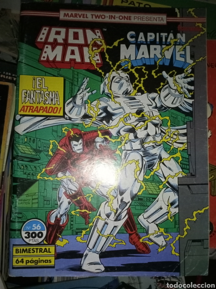 C&oacute;mics: Iron Man Capitan Marvel 56 cj69 - Foto 1