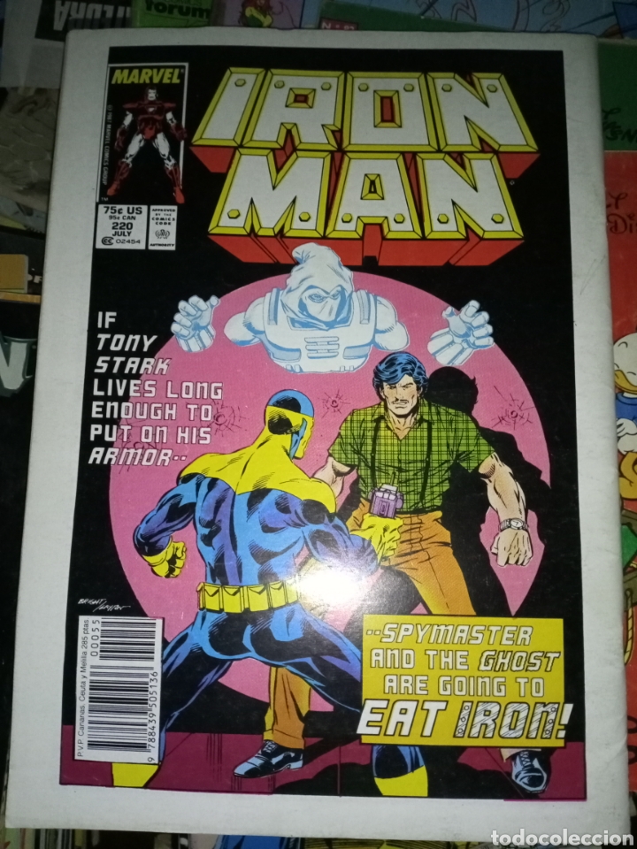 C&oacute;mics: Iron Man Capitan Marvel 55 cj69 - Foto 2