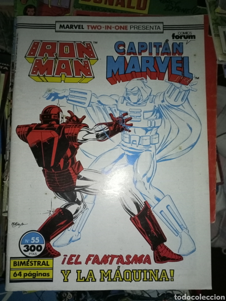 C&oacute;mics: Iron Man Capitan Marvel 55 cj69 - Foto 1