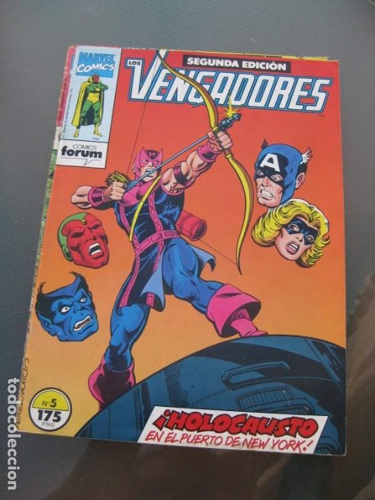 Cómics: Los Vengadores. Segunda Edicion. Nº 7. 5. 3. 27. 22. - Foto 4 - 220872377