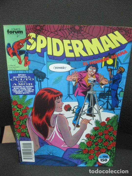 C&oacute;mics: SPIDERMAN EL HOMBRE ARA&Ntilde;A N&ordm; 194. FORUM. - Foto 1