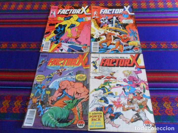 C&oacute;mics: FORUM VOL. 1 FACTOR X N&ordm;S 5, 7, 8 Y 11. 1988. 140 PTS. - Foto 1