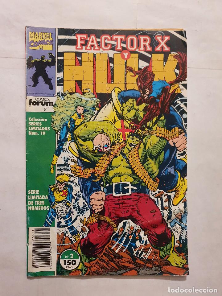 C&oacute;mics: COLECCION SERIES LIMITADAS VOL. 1 # 19 (FORUM) - HULK Y FACTOR X # 2 - Foto 1