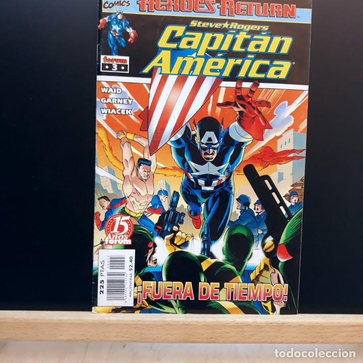 C&oacute;mics: CAPIT&Aacute;N AM&Eacute;RICA N&ordm; 3 FORUM MARVEL HEROES RETURN - Foto 1