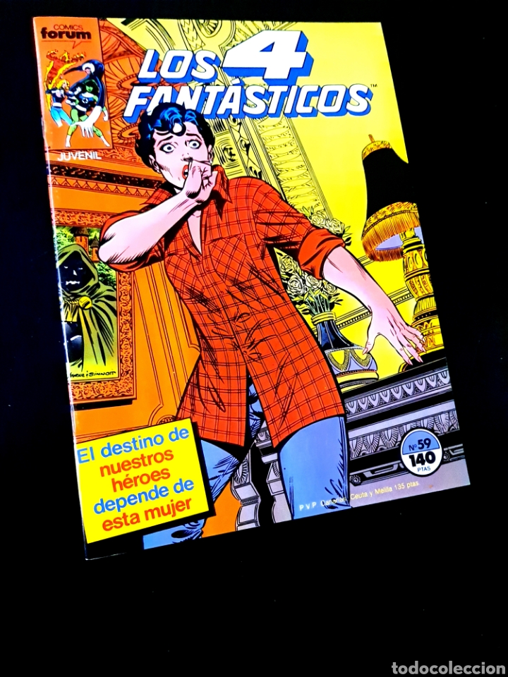 C&oacute;mics: EXCELENTE ESTADO LOS 4 FANTASTICOS 59 FORUM - Foto 1
