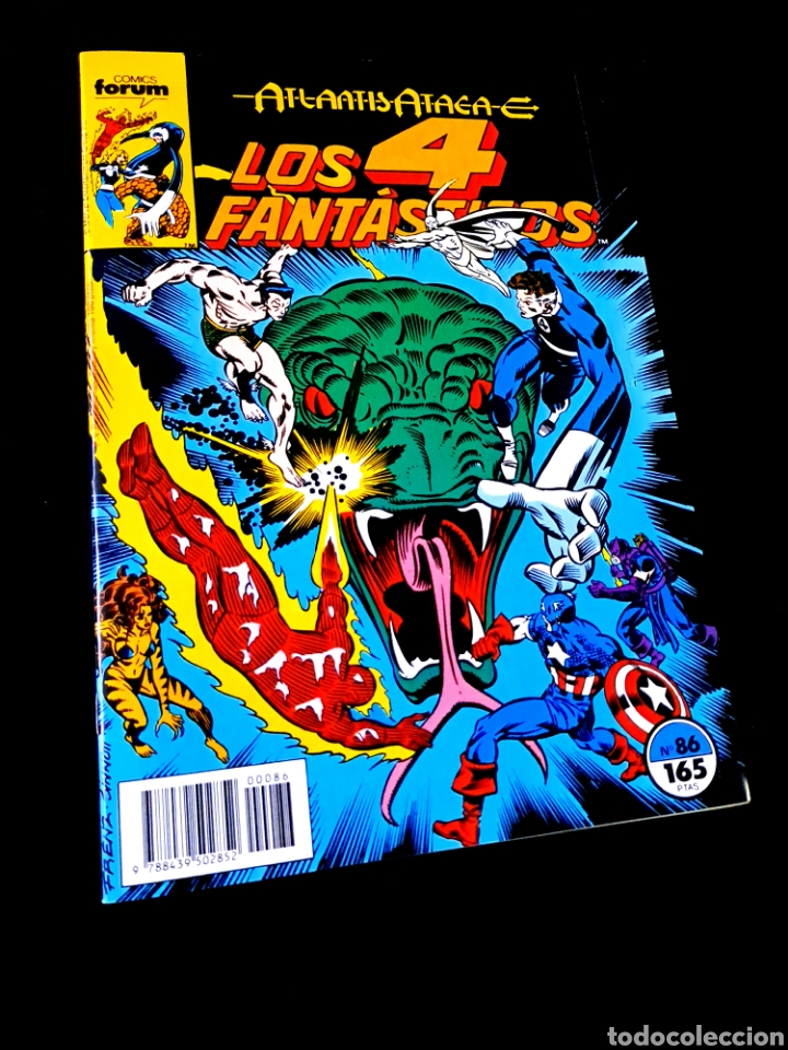 C&oacute;mics: EXCELENTE ESTADO LOS 4 FANTASTICOS 86 FORUM - Foto 1