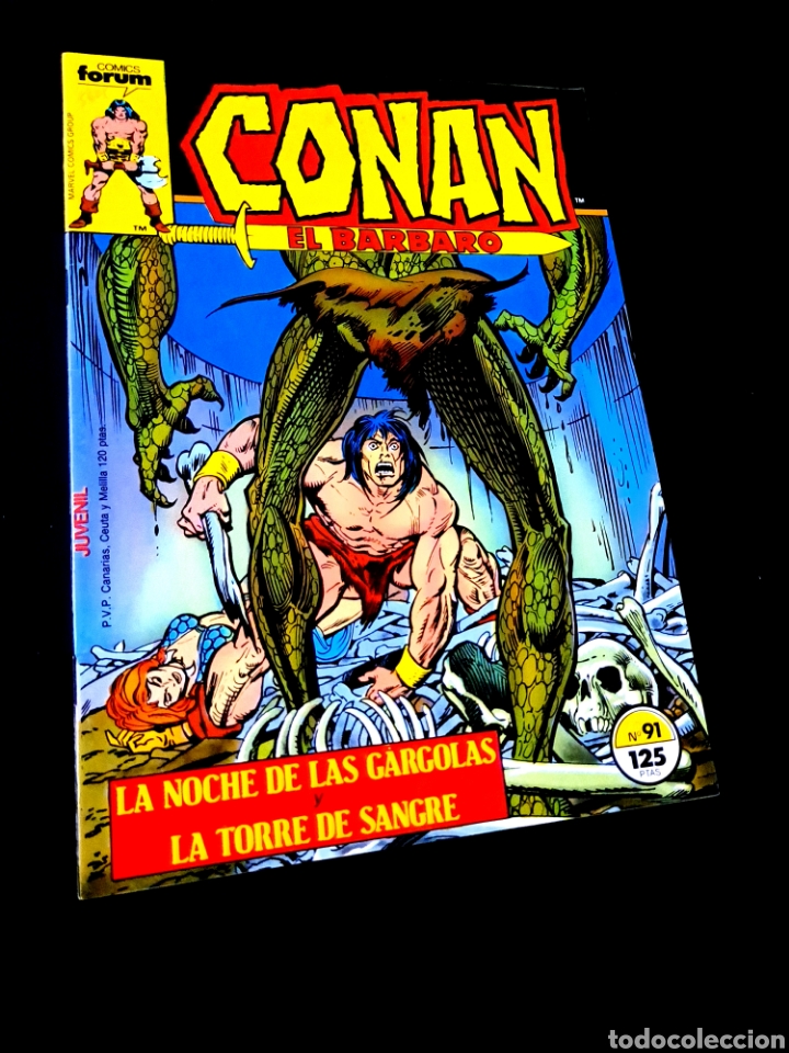 C&oacute;mics: EXCELENTE ESTADO CONAN EL BARBARO 91 FORUM - Foto 1