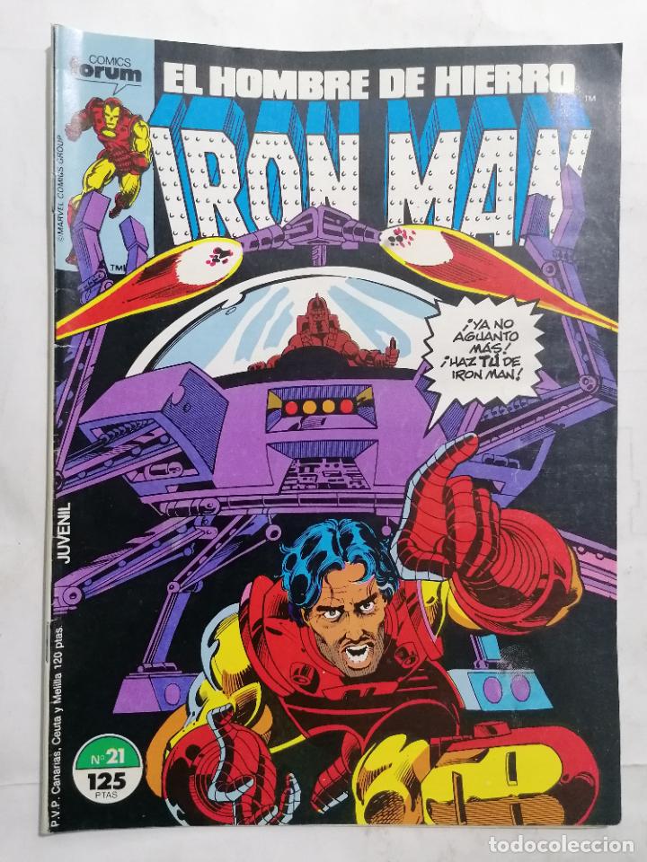 C&oacute;mics: EL HOMBRE DE HIERRO - IRON MAN, N&ordm; 21, COMICS FORUM - Foto 1