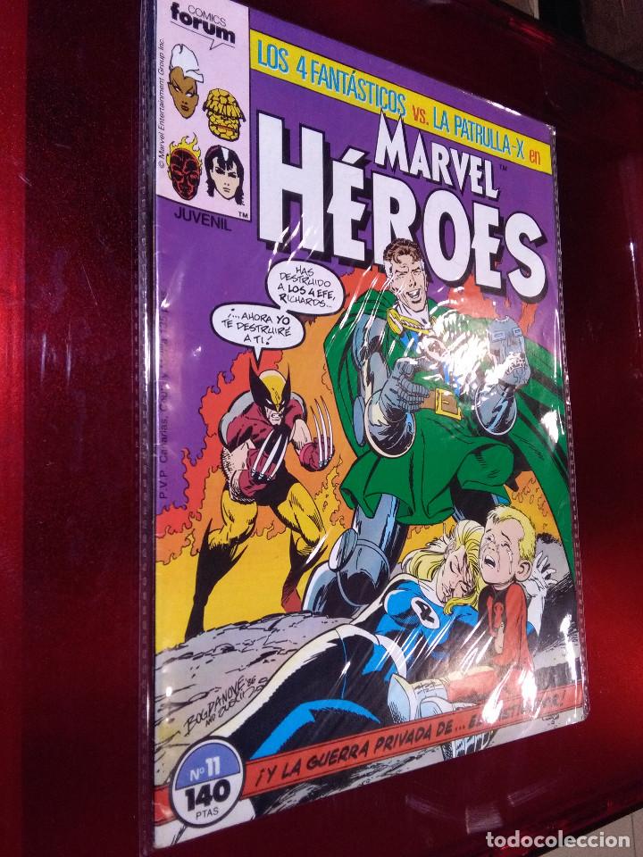 C&oacute;mics: MARVEL HEROES 11 PRIMERA EDICION FORUM - Foto 1
