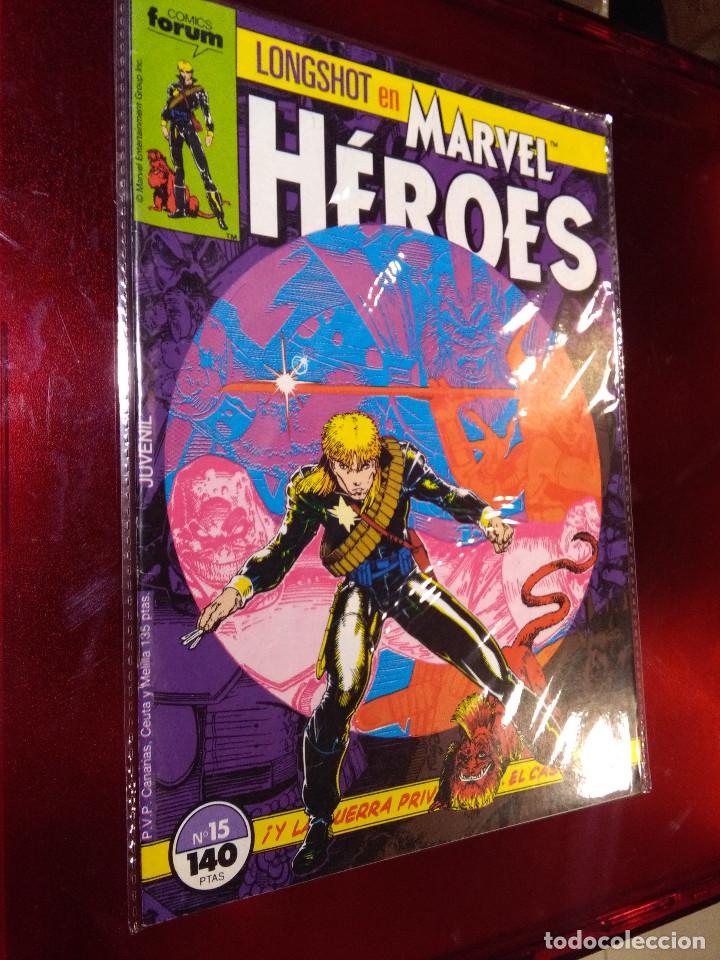 C&oacute;mics: MARVEL HEROES 15 PRIMERA EDICION FORUM - Foto 1