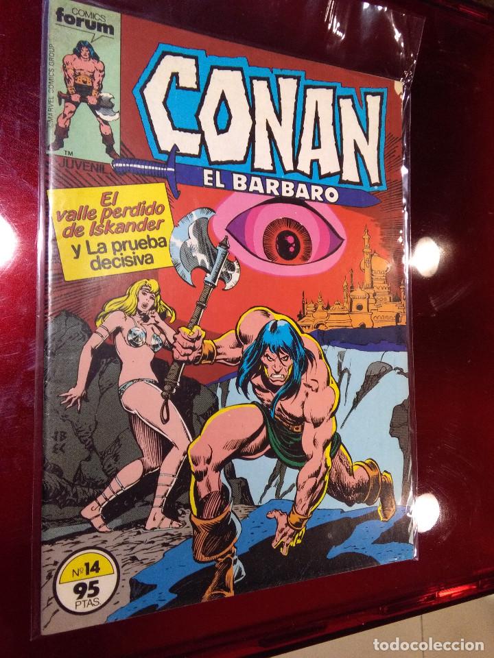 C&oacute;mics: CONAN EL B&Aacute;RBARO 14 PRIMERA EDICI&Oacute;N FORUM - Foto 1