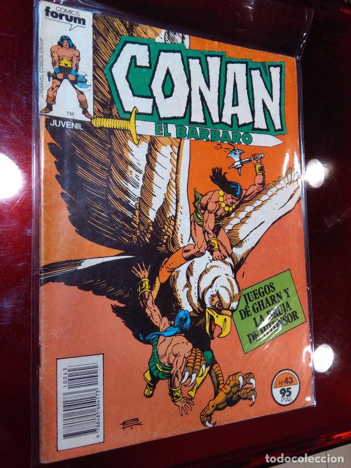 C&oacute;mics: CONAN EL B&Aacute;RBARO 43 PRIMERA EDICI&Oacute;N FORUM - Foto 1