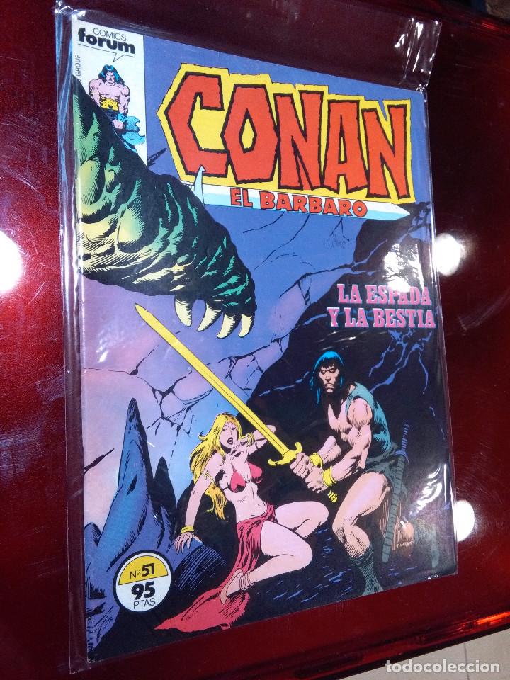 C&oacute;mics: CONAN EL B&Aacute;RBARO 51 PRIMERA EDICI&Oacute;N FORUM - Foto 1