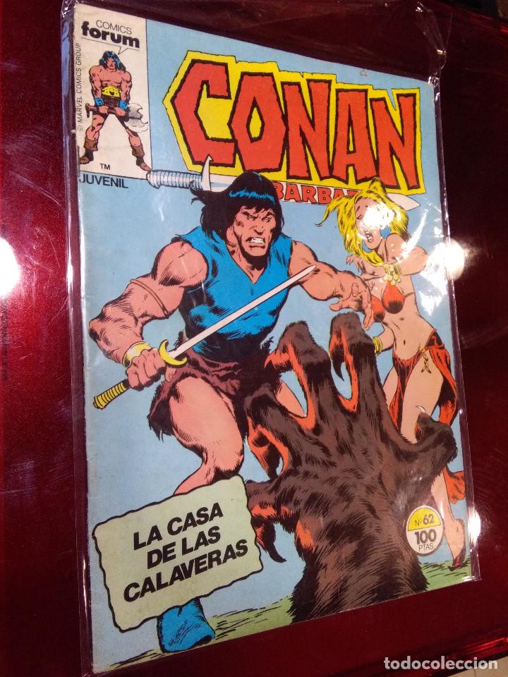 C&oacute;mics: CONAN EL B&Aacute;RBARO 62 PRIMERA EDICI&Oacute;N FORUM - Foto 1