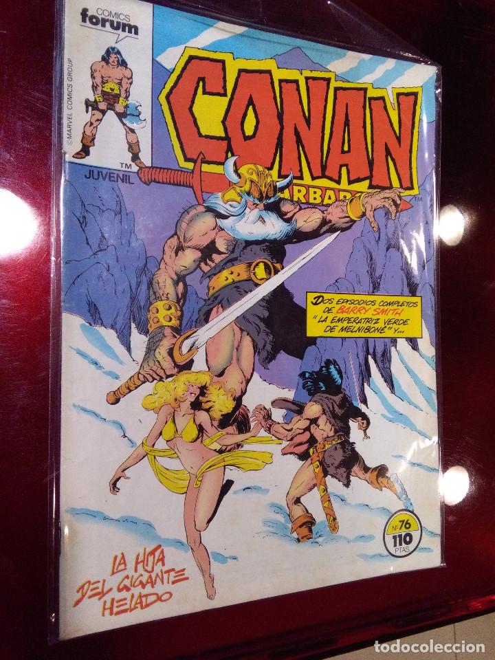 C&oacute;mics: CONAN EL B&Aacute;RBARO 76 PRIMERA EDICI&Oacute;N FORUM - Foto 1