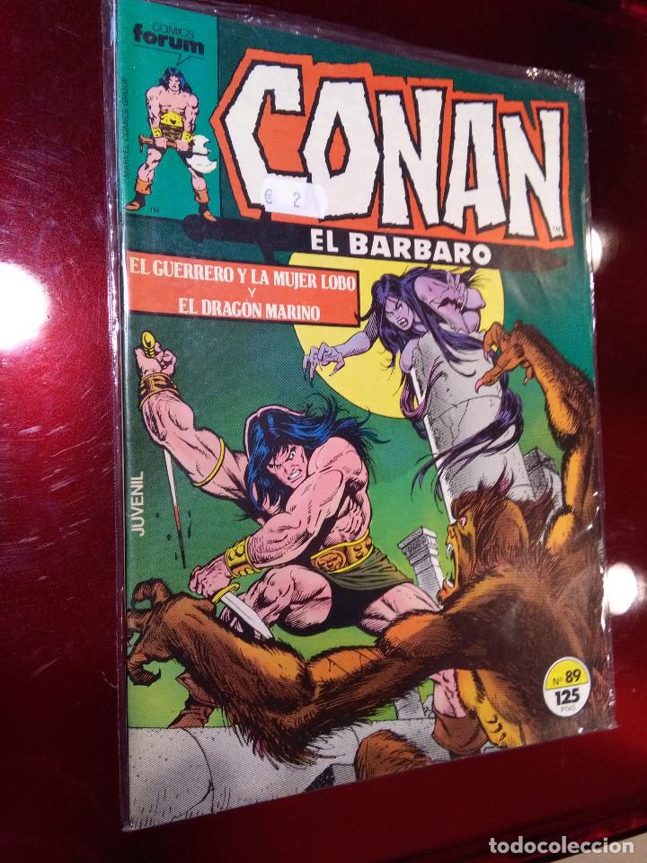 C&oacute;mics: CONAN EL B&Aacute;RBARO 89 PRIMERA EDICI&Oacute;N FORUM - Foto 1