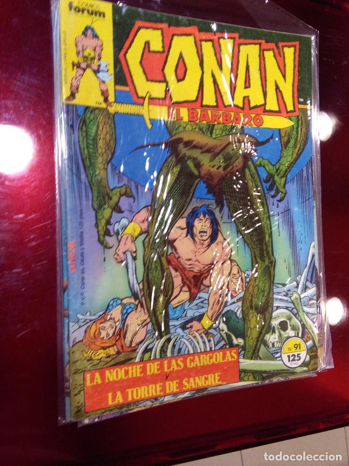 C&oacute;mics: CONAN EL B&Aacute;RBARO 91 PRIMERA EDICI&Oacute;N FORUM - Foto 1
