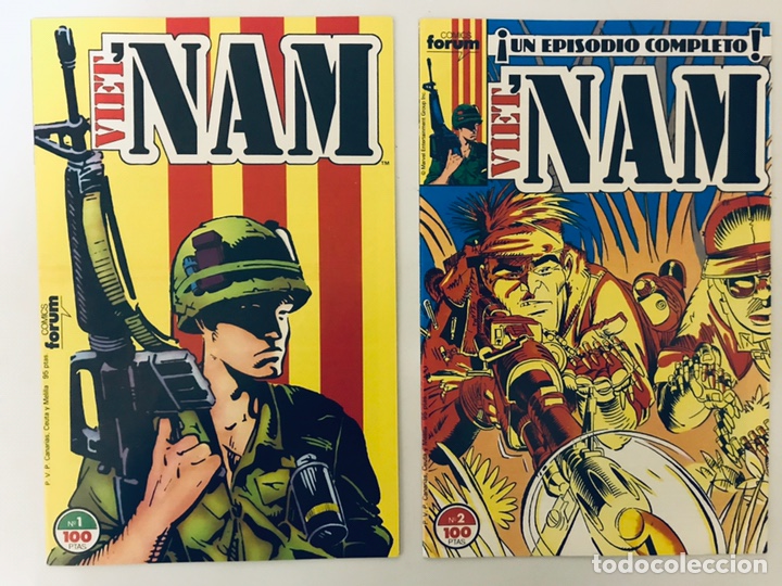 C&oacute;mics: VIET&rsquo;NAM lote 2 c&oacute;mics, n&uacute;mero 1 y 2 - Foto 1