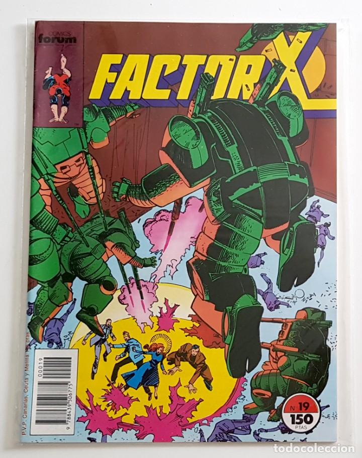 C&oacute;mics: FACTOR X N&ordm; 19 VOL.1 FORUM 1989 MARVEL BUENISIMO ESTADO COMO NUEVO - Foto 1
