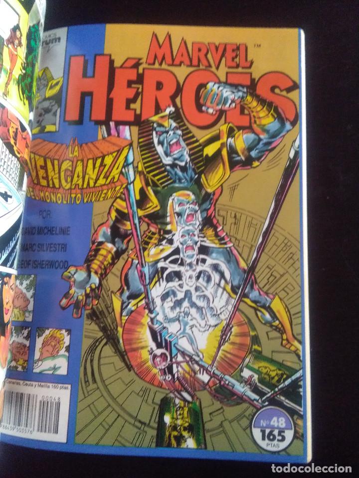 C&oacute;mics: MARVEL HEROES 45-46-47-48-49 PRIMERA EDICI&Oacute;N FORUM - Foto 5