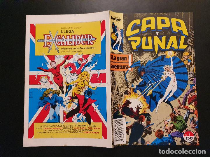 C&oacute;mics: CAPA Y PU&Ntilde;AL VOL. 1 # 1 (FORUM) - 1989 - Foto 2