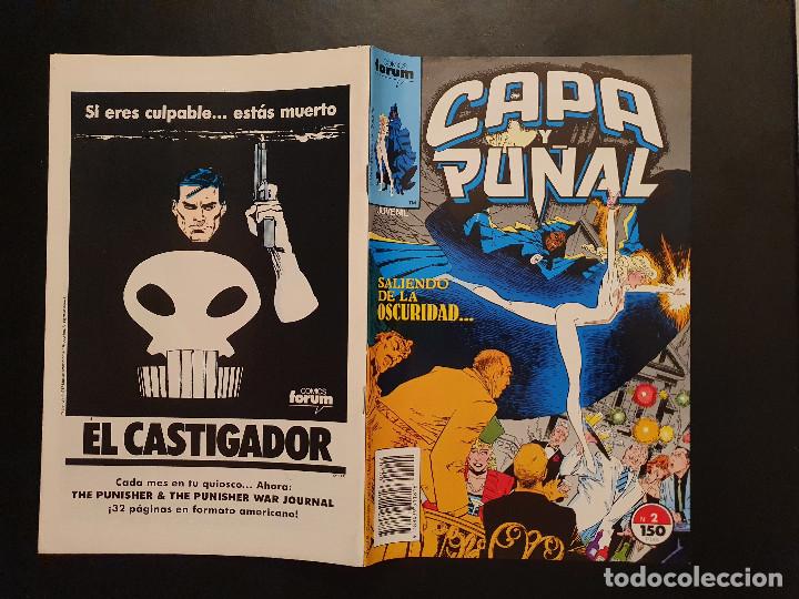 C&oacute;mics: CAPA Y PU&Ntilde;AL VOL. 1 # 2 (FORUM) - 1989 - Foto 2