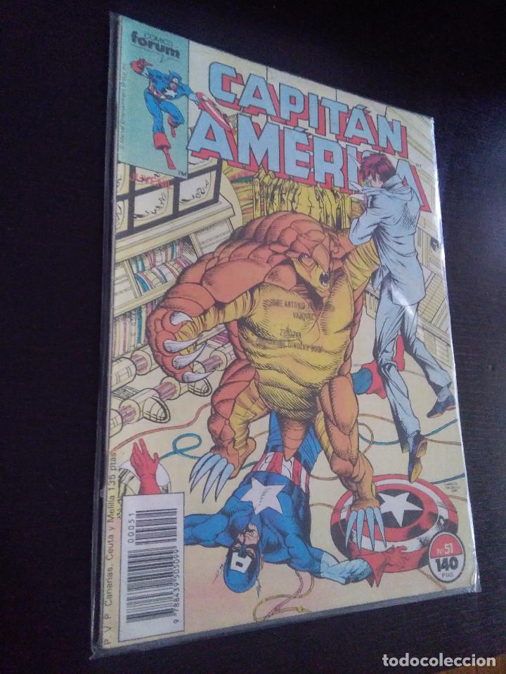 C&oacute;mics: CAPITAN AMERICA 51 PRIMERA EDICION-PANINI - Foto 1