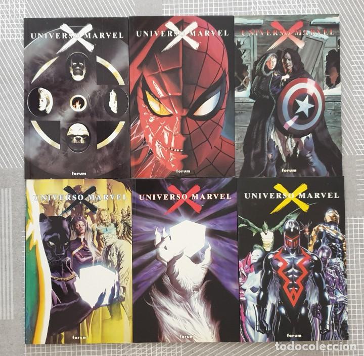 C&oacute;mics: UNIVERSO MARVEL X. Colecci&oacute;n completa de 6 tomos. Comics Forum 2001 - Foto 1