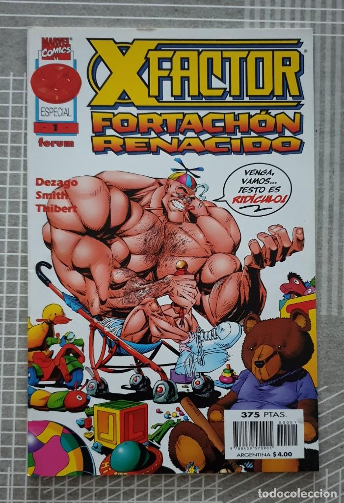 C&oacute;mics: X-FACTOR. FORTACHON RENACIDO. Numero unico. Comics Forum 1997 - Foto 1