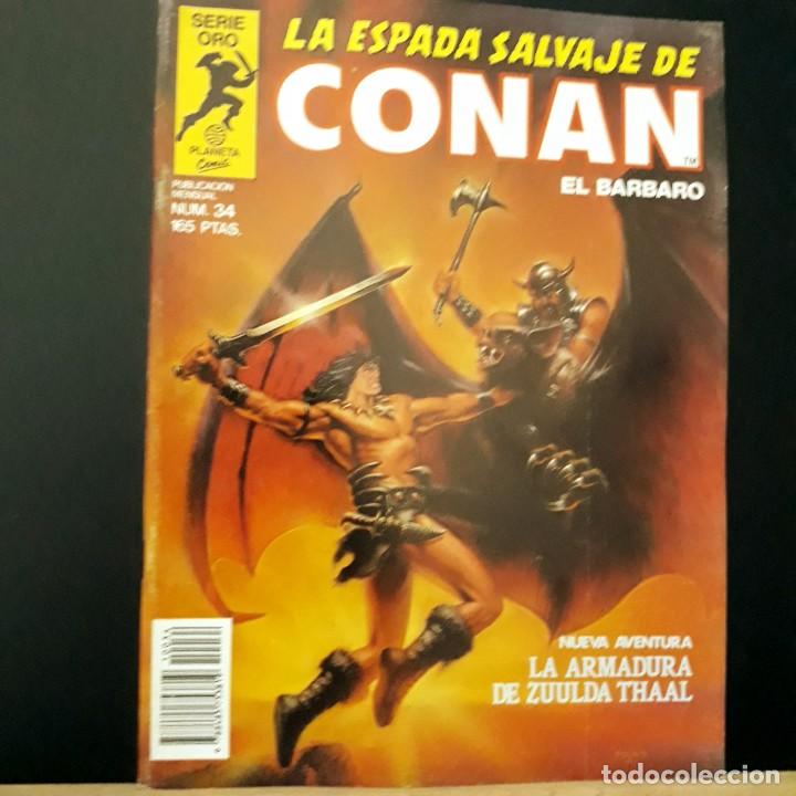 C&oacute;mics: LA ESPADA SALVAJE DE CONAN N&ordm; 34 PLANETA COMIC - Foto 1