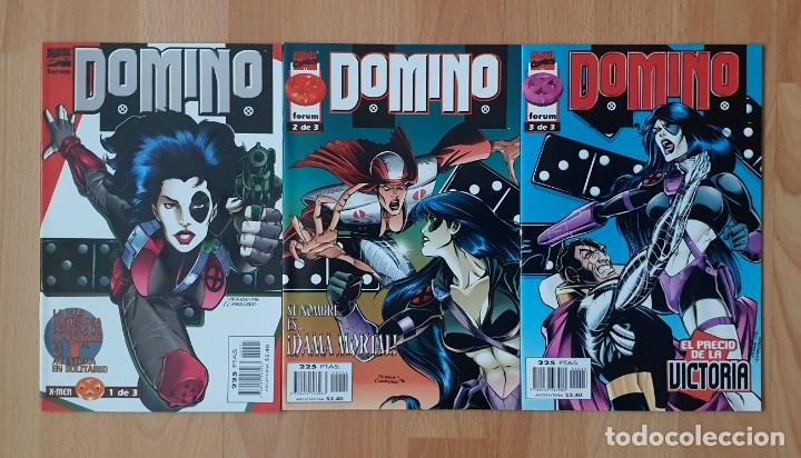 C&oacute;mics: DOMINO. SL completa de 3 comics. Comics Forum 1997 - Foto 1