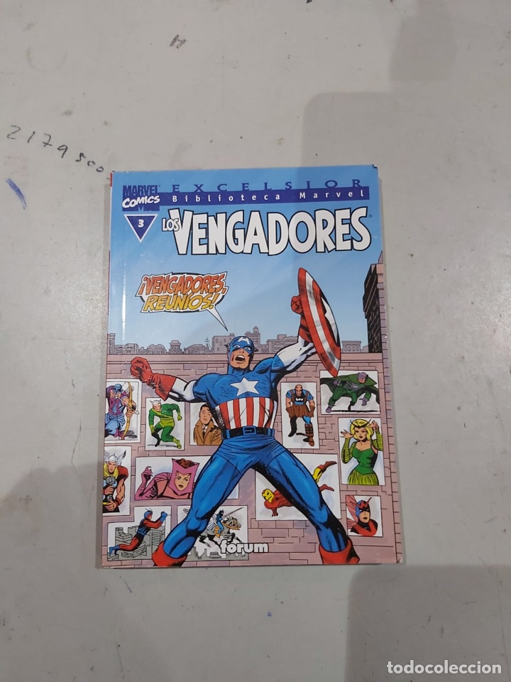 Cómics: Lote de 11 volumenes los VENGADORES, EXCELSIOR BIBLIOTECA MARVEL - Foto 3 - 222637600