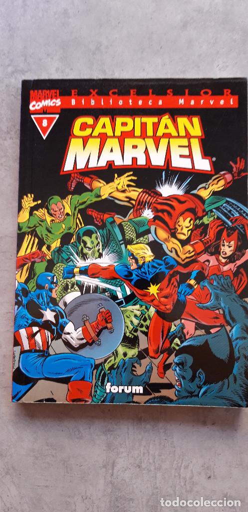 C&oacute;mics: BIBLIOTECA MARVEL CAPITAN MARVEL N&ordm; 8 FORUM - Foto 1