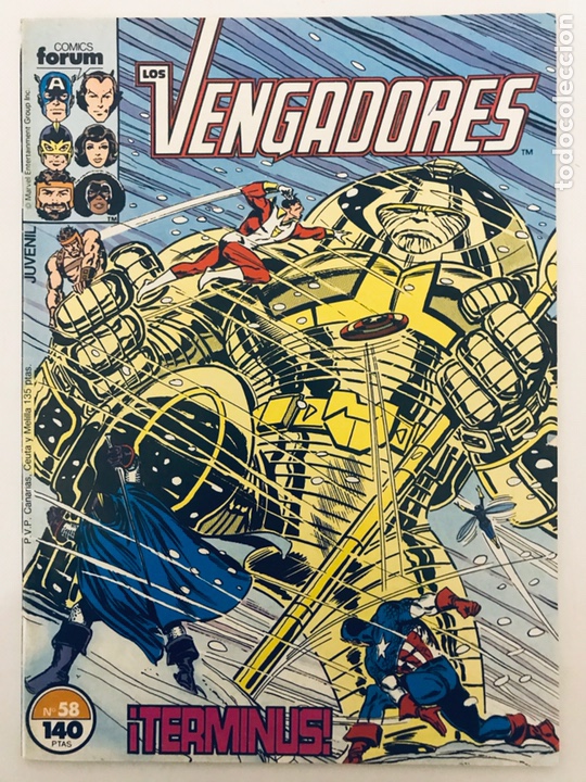 C&oacute;mics: Los Vengadores Vol 1 n&uacute;mero 58 - Foto 1