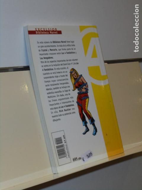 C&oacute;mics: BIBLIOTECA MARVEL EXCELSIOR LOS 4 FANTASTICOS N&ordm; 21 - FORUM - Foto 2